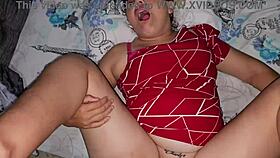 beautiful blonde tattoos my name on pussy then takes cock punishment