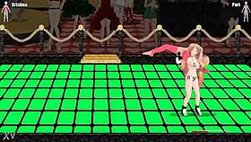 Princesses, ready for lesbian action in erotic hentai ring?