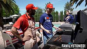 penelope kay explodes in fireworks cum facial from pounding duo