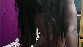 heart-pounding ebony beauty delivers intense doggystyle pounding with sloppy blowjob and handjob