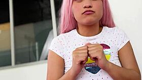 Big titted venezuelan digna morales goes feral riding torbe's cock in sloppy putalocura sex