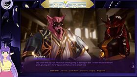 Studiofows Subverse Part 16: Muscular Big Tit Bodybuilder Takes Rough Creampie Game!