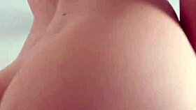 Sexy teen dances provocatively outdoors in public before masturbating