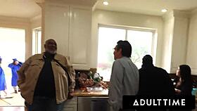 pov sneaky public romp leads to alona bloom's first steamy threesome with lily starfire