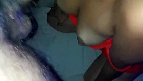 stunning latina amateur drops in for steamy oral action sucking hard