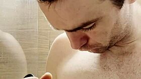 i trim my sweaty hairy armpits chest and arms post gym for upcoming shoot