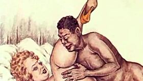 Mysterious vintage hairy beaver revealed in retro erotic pussy showcase