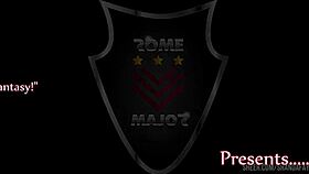 Inked BBW Marylin Melons Devours Huge Cock