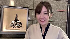 whoa, this stunning japanese babe with e-cup tits and slim body cums endlessly in hardcore ride