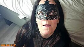 Millie Fox gulps 37 huge cum loads