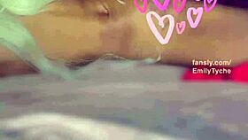 Watch this blonde beauty's wet pussy drip and squirt in homemade squirting action.