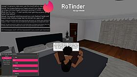Roblox babe roleplays slut fucked hard by massive black cock monster pounding