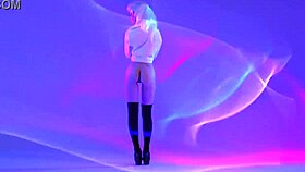 NATALIA ANDREEVA STRIPS And Clothes Get RIPPED Wildly