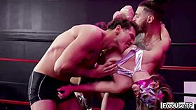 join the brutal freeuse fighter squad pounding submissive trimmed pussies with choking deepthroats