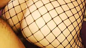 Young studs ravish mature babe during raw amateur casting session