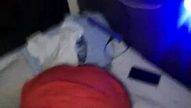 stunning latina amateur drops in for steamy oral action sucking hard