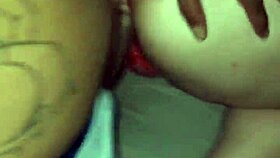 smashed that phat wet shaved pussy doggystyle with big black cock creampie in garage