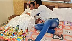 Bold Indian milf hotel pounding with dirty talk