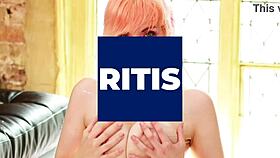 gorgeous redhead teases and cums hard solo