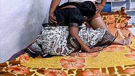 desihotcouple's indian wife sucks boobs licks pussy in homemade bedroom update