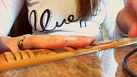 my long nails tease in sexy asmr hand and nail relaxation video