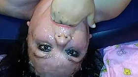 ms tl pushes limits with sloppy throat fisting display