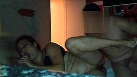 karina sucks young stud while other pounds her