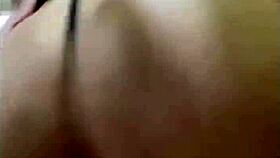 Sexy teen dances provocatively outdoors in public before masturbating