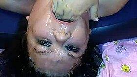 ms tl pushes limits with sloppy throat fisting display