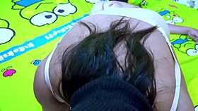 big tits asian amateur gets fucked hard till squirting explosion