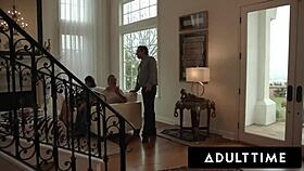 pov sneaky public romp leads to alona bloom's first steamy threesome with lily starfire