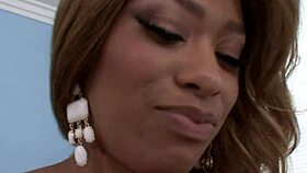 Tall Latina Girlfriend Teases Black Pussy Lick?