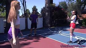 craving that interracial group blowjob and fingering action