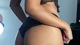 Teasing the tight little ass of this hot newbie