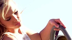 jillian janson fingers herself to orgasm in stunning nature