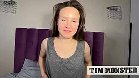 Petite bride's final rough pounding creampie before wedding with monster cock