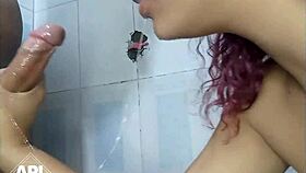 My slutty roommate delivers the hottest deepthroat blowjob compilation ever