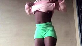 Crazy bitch twerks her massive sexy ass everywhere outdoors