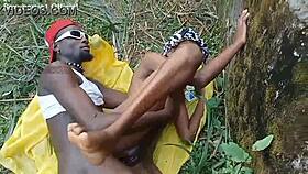 Ebony petite tight ass hammered hard by areaboy's monster thrusts relentlessly