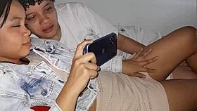 Catch amateur latina watching porn make bet end up fucking intensely