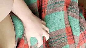 my shy neighbor sneaks pussy licks under blanket 😋👅💦