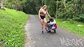 caught cute latina milf begging for homemade anal orgasm