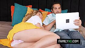 omg slutty babe calls asian pal to bang older guys wild