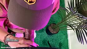 Brazilian Babe Struggles with Monster Cock Deepthroat Gagging and Sloppy Spitting