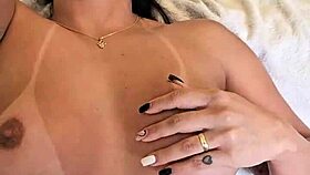 Kalena Mitrak Tempts Naughty Follower Into Wild Bedroom Putaria