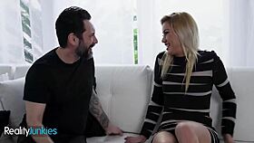 Realityjunkies' Sexy Cherry Kiss Craves Tommy's Monster Cock For Intense Cowgirl Riding And Sloppy Sucking