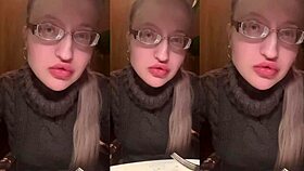 Intense Fucking Over Dinner at Glasses Restaurant