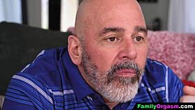 naughty milf dumps boring guy for couch orgasm thrill 😈🔥