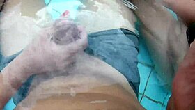 We Lure Big Cock Hunk Poolside Fun