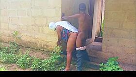 Leaked Video of African BBW with Big Tits Getting Fucked Hard